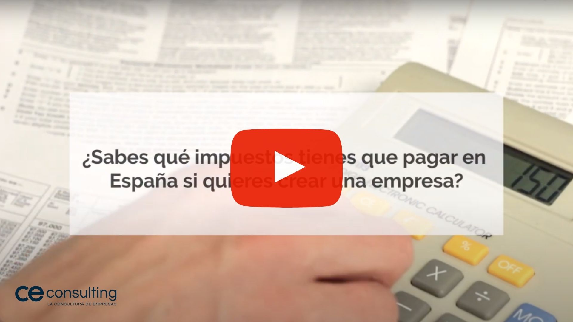 Asesor Informa - Impuestos que tienes que pagar en España si quieres crear una empresa